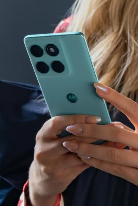Image of Motorola Edge 60 Fusion 5G Smartphone, Pantone Amazonite, 8GB RAM, 128GB Storage