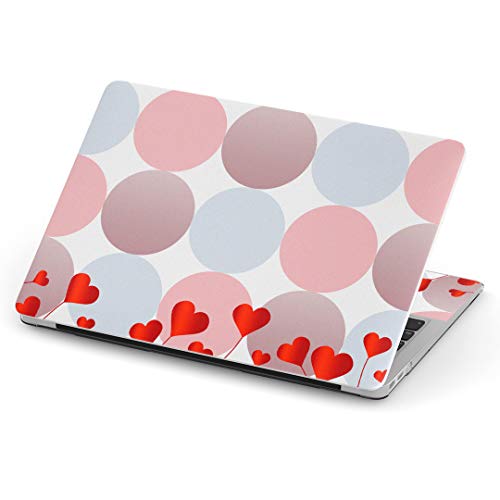 MacBook Air 13inch A1466 / A1369 専用スキンシール 2010~2017モデルまで対応 マックブック エア Mac Air 13インチ ノートブック フィルム ステッカー アクセサリー 保護 006412 その他 ハート 模様