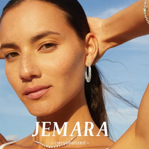 Silver Hoop Earrings for Women Trendy Hypoallergenic 925 Sterling Silver Post Hoop Earrings Lightweight Thick Twisted Large Silver Hoop Earrings 30/40/50MM3