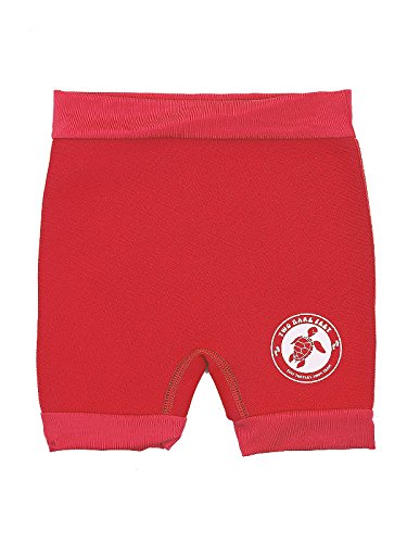 Two Bare Feet Swim Nappy Reusable Neoprene Swimming Nappy (S, Red) โ image 1