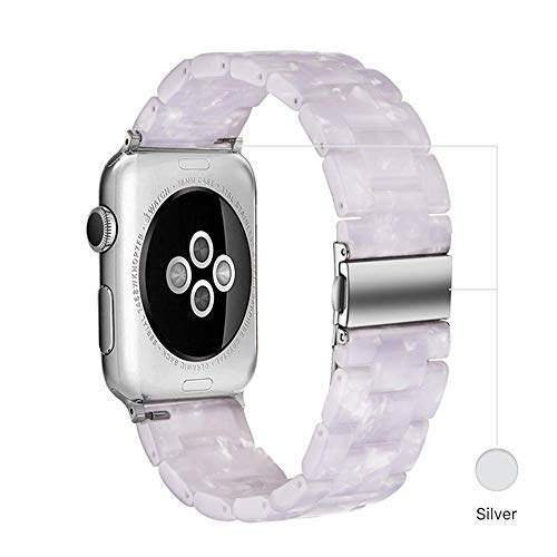 Image of Light House Apple Watch Bands-Fashion Lightweight Resin iWatch Bands for Women Men 38mm /40mm /41mm /42mm(Series 11 10), 49mm /46mm /45mm /44mm /42mm(S 3 2 1), Compatible with Apple Watch Series 11 SE 10 9 8 7 6 5 4 3 Ultra