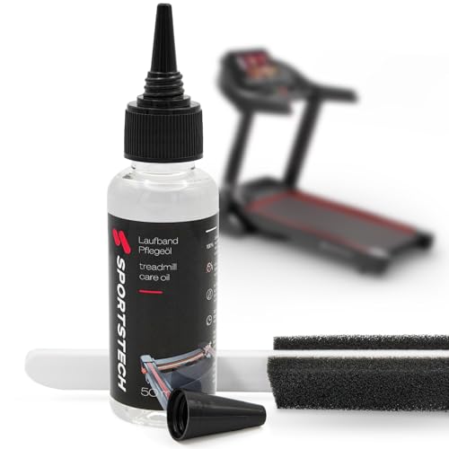 Sportstech Silikonöl, 50 ml Silikon Schmiermittel, mit 64 cm Anwendungsstab, Spritzdüse, für alle Laufbänder geeignet, präzise Anwendung, geruchslos, fettfrei, farblos Sportstech Silikonöl, 50 ml Silikon Schmiermittel, mit 64 cm Anwendungsstab, Spritzdüse, für alle Laufbänder geeignet, präzise Anwendung, geruchslos, fettfrei, farblos