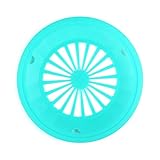 Soporte de plástico reutilizable para platos de papel de 10 pulgadas, juego de soportes redondos de plástico con ranuras a presión, apto para lavavajillas, 5 colores surtidos, soportes resistentes