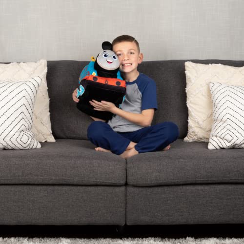 Thomas & Friends Engine Train Kids Bedding Super Soft Plush Cuddle Pillow Buddy, (Officially Licensed Product) by Franco