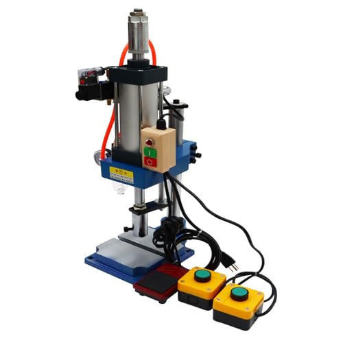 BEILOCKERY 100V Pneumatic Punch Machine, 440 lbs Desktop Punching Press Machine