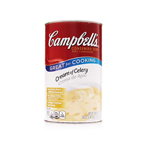 condensed cream of celery - Campbell's Classic Condensed Cream of Celery Soup, 50 Ounce (Pack of 12)