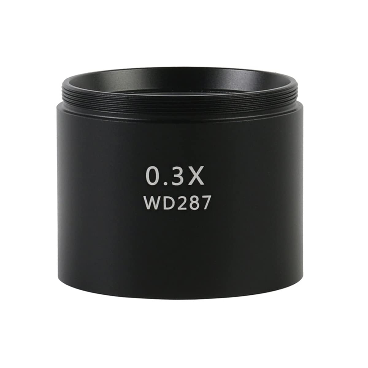 Accesorios para Microscopios 0. 3X 0.5X 0.7X 0.75x 1x 1.5X 2.0X Hilo de Lente de Objetivos de Barlow Auxiliar M48 mm for microscopio estéreo Zoom Durabilidad Y Rendimiento Confiable(0.3X)