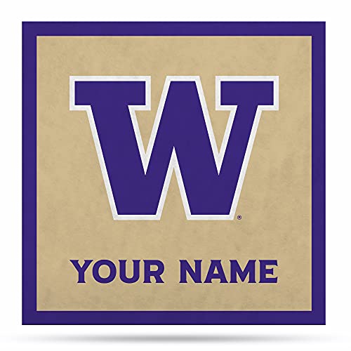 Rico Industries NCAA Washington Huskies Personalized 35