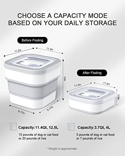 Large Dog Food Container
