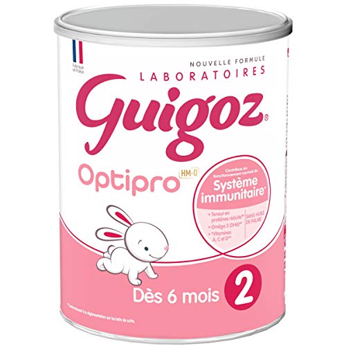  GUIGOZ 2 Optipro Dès 6 mois - Lait bébé 2ème â...