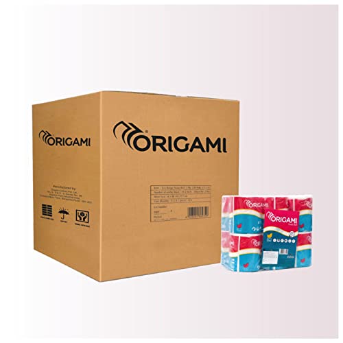 Eco Range Origami Tissue Roll 10 cm x 9.7cm (220 Pulls X 12) 2 Ply (12 in 1) Total 2640 Pulls | Home & Commercial Use Eco Range Origami Tissue Roll 10 cm x 9.7cm (220 Pulls X 12) 2 Ply (12 in 1) Total 2640 Pulls | Home & Commercial Use