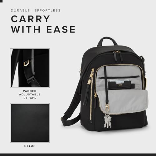 Mochila TUMI Voyageur para portátil, 14", Negra y dorada miniatura 5