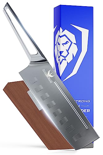 DALSTRONG Nakiri Knife - 7' - Crusader Series - Forged High-Carbon German Stainless Steel -...