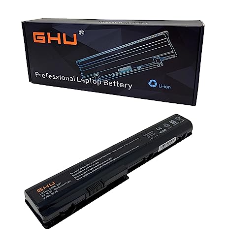 GHU New Battery 77 WH Replacement for 480385-001 486766-001 HSTNN-DB75 HSTNN-IB75 HSTNN-OB75 464059-142 Compatible with HP Battery Part # 464058-251 464059-121 464059-141 516355-001 516916-001 GA08