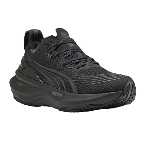 PUMA Womens Foreverrun Nitro 2 Wide Running Sneakers Shoes - Black2