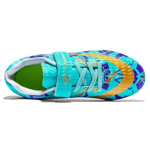 Soccer Cleats for Kids Boys Girls Indoor Football Firm Ground Turf Training Shoes for Youth2