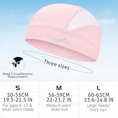 Image of GXCROR Cooling Skull Cap for Men Women Sweat-Wicking Breathable Mesh Liner for Helmets, Summer Cycling Motorcycle