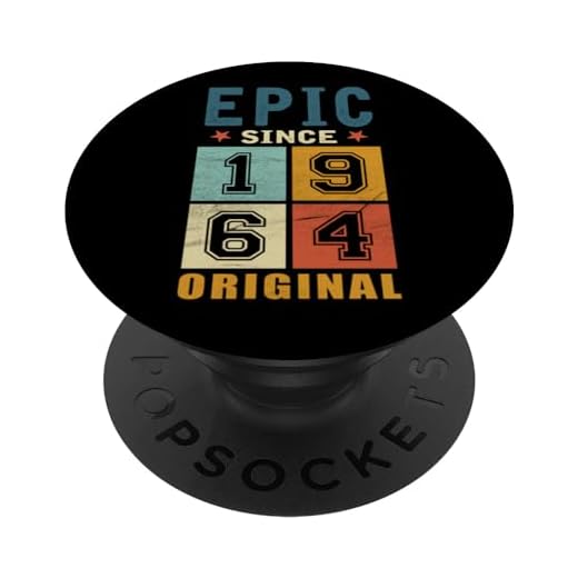 Classic 1964 Original Vintage Epic since Cumpleaños PopSockets PopGrip Intercambiable