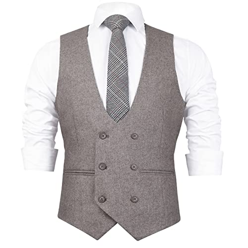 Gilet de costume pour homme idéal pour mariages et soirées décontractées