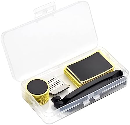 KOWVOWZ 30 Pieces Bike Puncture Repair Kit,Self Adhesive Bicycle ...