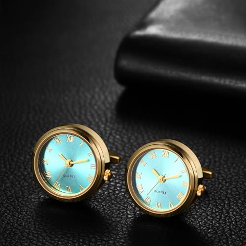 Gemelos reloj analógico para camisas que solucionan el uso del móvil en eventos 5