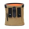 WOLF IN WINTER Quickdraw Treat Pouch – Compact Dog Training Bag with Reflective Trim, Built-in Poop Bag Dispenser, and Adjustable Waist Belt – Ideal for Walks, Hikes, and Training Sessions (Orange) #5