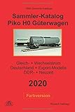  Piko H0 Güterwagen Sammler-Katalog 2020 Farbversion: Gleich- + Wechselstrom, Deutschland + Export-Modelle, DDR- + Neuzeit
