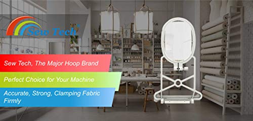 Image of Sew Tech Embroidery Hoop for Bernina, 1.5x2.25in 40x60mm Small Frame | Fits Artista 180 170 165 Bernina Embroidery Machine