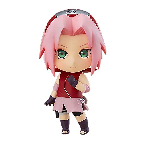 MOGCA Naruto Haruno Sakura Anime Figures GK Q Version Nendoroid Action Figure Movable Joints Cartoon Game Character Statue Model Ornaments Anime Fans's Collections Super Fun of Toys Gift 10 cm MOGCA Naruto Haruno Sakura Anime Figures GK Q Version Nendoroid Action Figure Movable Joints Cartoon Game Character Statue Model Ornaments Anime Fans's Collections Super Fun of Toys Gift 10 cm