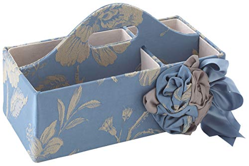 ロイヤルアーデン リモコンラック アクアフラワー クラシックブルー 26×16.5×16cm 76257