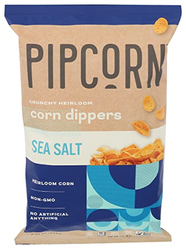 Pipsnacks Little Dipper Corn Chips Sea Salt, 9.25 OZ