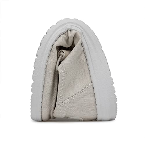 Image of HEYDUDE Wendy Star Loafers for Little, and Big Kid - Textile Upper with Lace Detailing, Removable Insole, Chic and Nice
