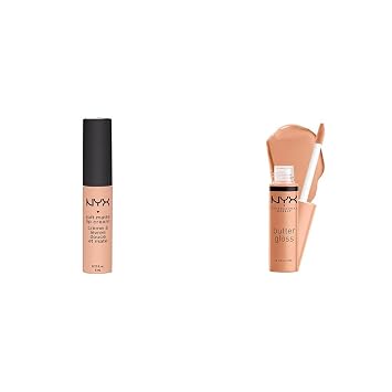 NYX PROFESSIONAL MAKEUP Soft Matte Lip Cream Cairo & Butter Gloss Fortune Cookie Lipstick Gloss Set