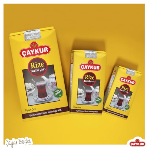 Foto von ÇAYKUR Rize Turist Black Tea, Authentic Turkish Loose Leaf Tea, Rich Aroma & Smooth Taste 17.6oz / 500gr