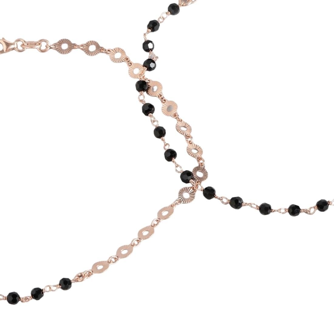ZAVYA 925 Sterling Silver Beads Minimal Rose Gold Plating Chain Anklet (Pair) | | Gift for Women & Girls | With Certificate of Authenticity & 925 Stamp (B0C7LRQV2Q) Amazon Price History, Amazon Price Tracker