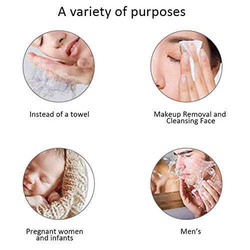 1000 Stück/Karton Einweg-Kosmetikentferner Baumwolle 5,5 x 5 cm Doppelseiten Make-up mit zwei Effekten Reinigung… – Bild 5