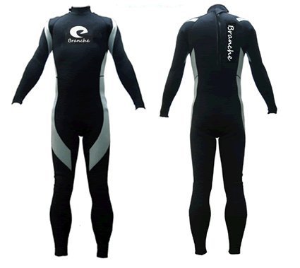 フルスーツ ウェットスーツ 黒/グレー ウェットスーツ RINCON 5/3mm起毛 BACK-ZIP フルスーツ WINTER仕様 ML