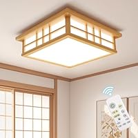 和風シーリングライトLED 6~8畳 木目 リモコン調光調温選択 楽天市場】Antree Ledシーリングライト 6畳 28W 和風 木目調 調光調色