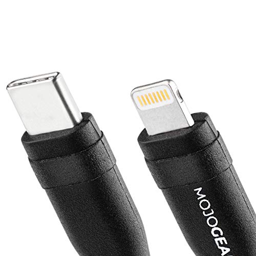 Câble MOJOGEAR Lightning vers USB-C extra strong en nylon tressé haute résistance 1,5m - 3