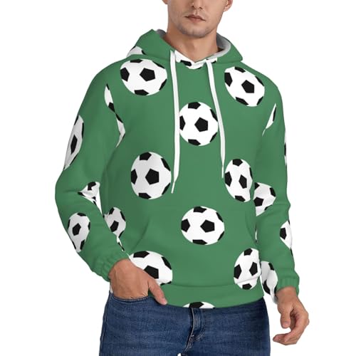 Sweat à capuche homme football isolant contre le froid pour la gym