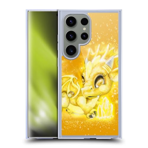 Coque Gel Samsung Galaxy S24 Ultra 5G MagSafe Sheena Pike November Yellow Topaz