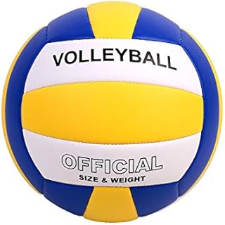 YANYODO Official Size 5 Volleyball, Soft Indoor Outdoor Volleyball for Game Gym Training Beach Play