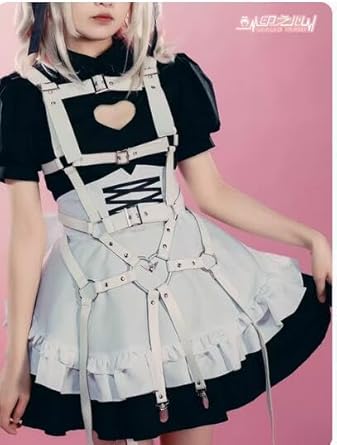 魔界ノりりむ コスプレ ウィッグ メイド服 バーチャルYouTuber VTuber りりむ メイド服 コスプレ衣装