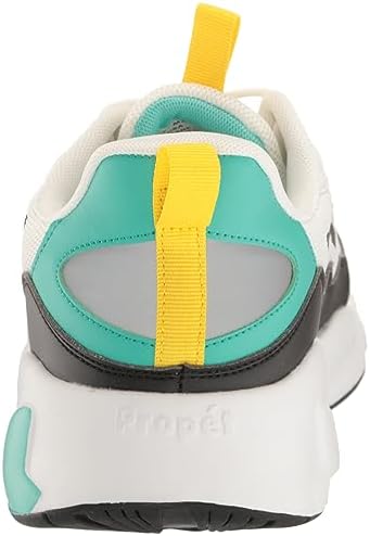 Propét Mens Stability Marvel Sneaker, Teal/Grey, 14 XX-Wide US | Image 2