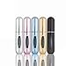 YUESUO 5 Stück 5ml Parfümzerstäuber, Nachfüllbare Parfüm Portable Zerstäuber, Mini Reise Sprühflasche mit Fenster, für Tragetaschen Unterweg, Shandtaschen, Brieftaschen, Koffer und Reisen