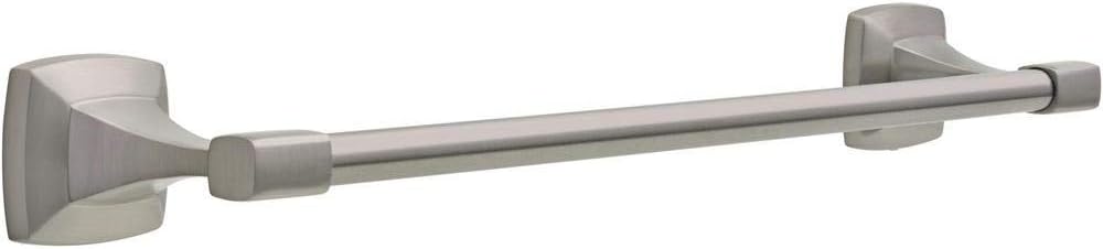 Delta Portwood 18 in. Towel Bar in SpotShield Brushed Nickel