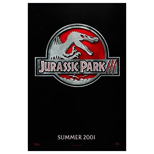 JURASSIC PARK 3 (2001) Original Authentic Movie Poster - 27x40 - Double-Sided - Rolled - Sam Neill - William H Macy - Tea Leoni - Trevor Morgan