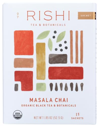 Té masala chai orgánico 15 saquitos pack de 6 miniatura 1