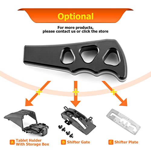 Weisen Utv X3 Shift Knobs, Aluminum Gear Selector Shifter Knob Grip Compatible With 2017-2023 Can-Am Maverick X3 Max Turbo R Xds Xrs Xmr Xrc All Models #TOP4