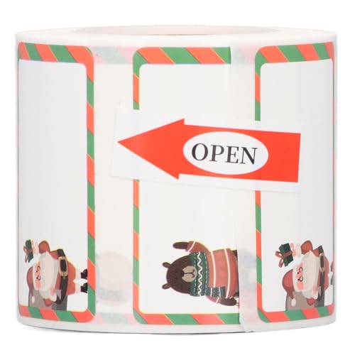 Rolo de papel térmico 310 folha 40x20mm de papel impressão sem tinta Auto adesivo para impressora de